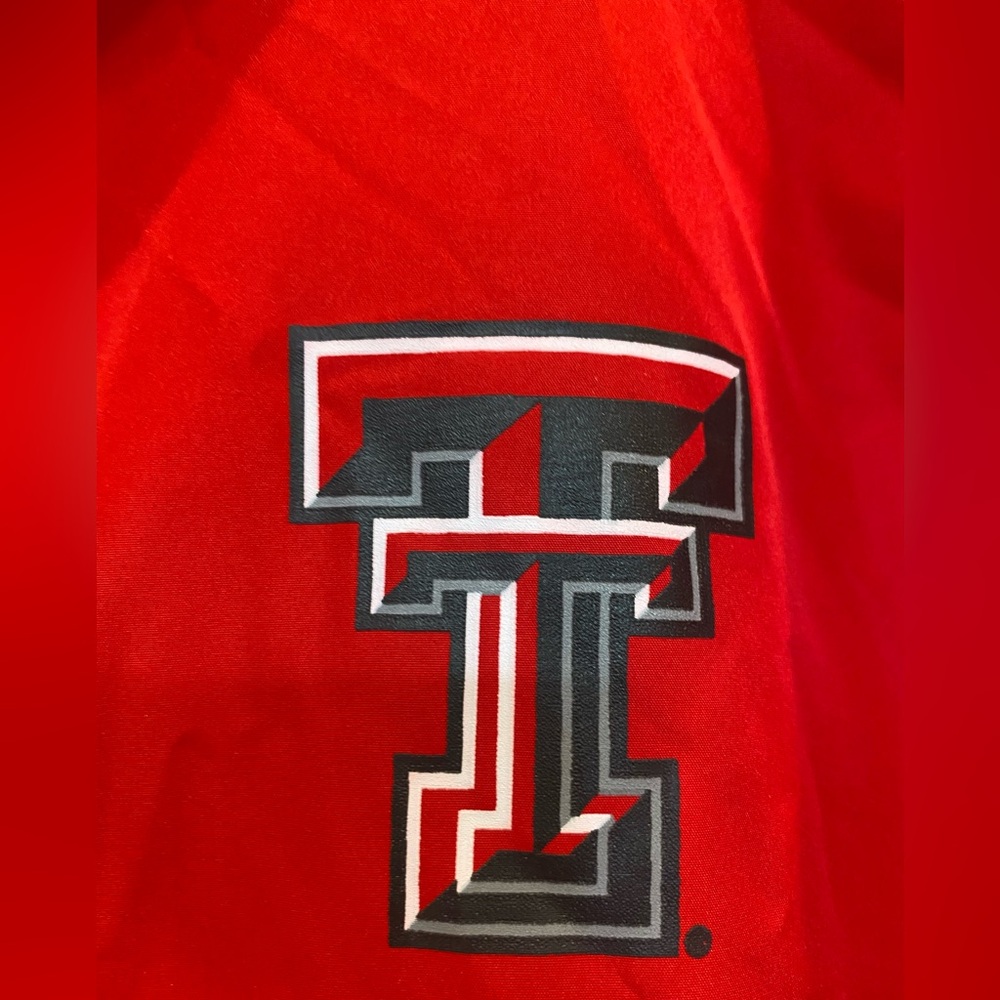 Red Texas Tech Pullover Jacket - image 4